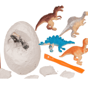 Ausgrabungsset Dinosaurier, Set illustrativ dargestellt