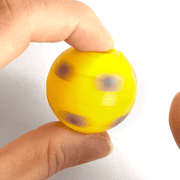 Fussball Spinner, Gelb