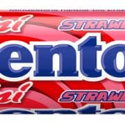 Mentos Fruit Rolle, Erdbeere, in 3 weiteren Geschmacksrichtungen erhealtlich