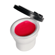 Spielzeugtoilette mit Furzschleim, Rot