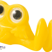 Stiftemonster in Gelb