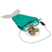 Meerjungfrau Tasche in Tuerkis
