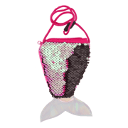 Meerjungfrau Tasche in Farbvariante Pink, Anthrazit