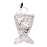 Meerjungfrau Tasche in Silber