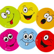 Notizblock Emojis, Uebersicht der 6 Farben
