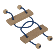 Holz Knobel Set, Raetsel 2