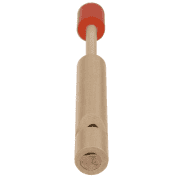 Schiebepfeife aus Holz, Rot