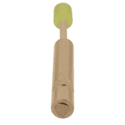 Schiebepfeife aus Holz, Gruen