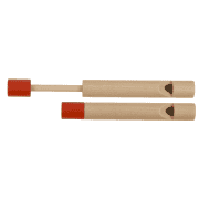 Schiebepfeife aus Holz, Rot