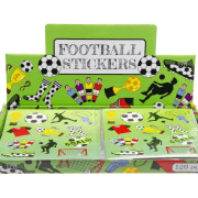 Aufkleber Fussball, Display mit 120 Blaettern