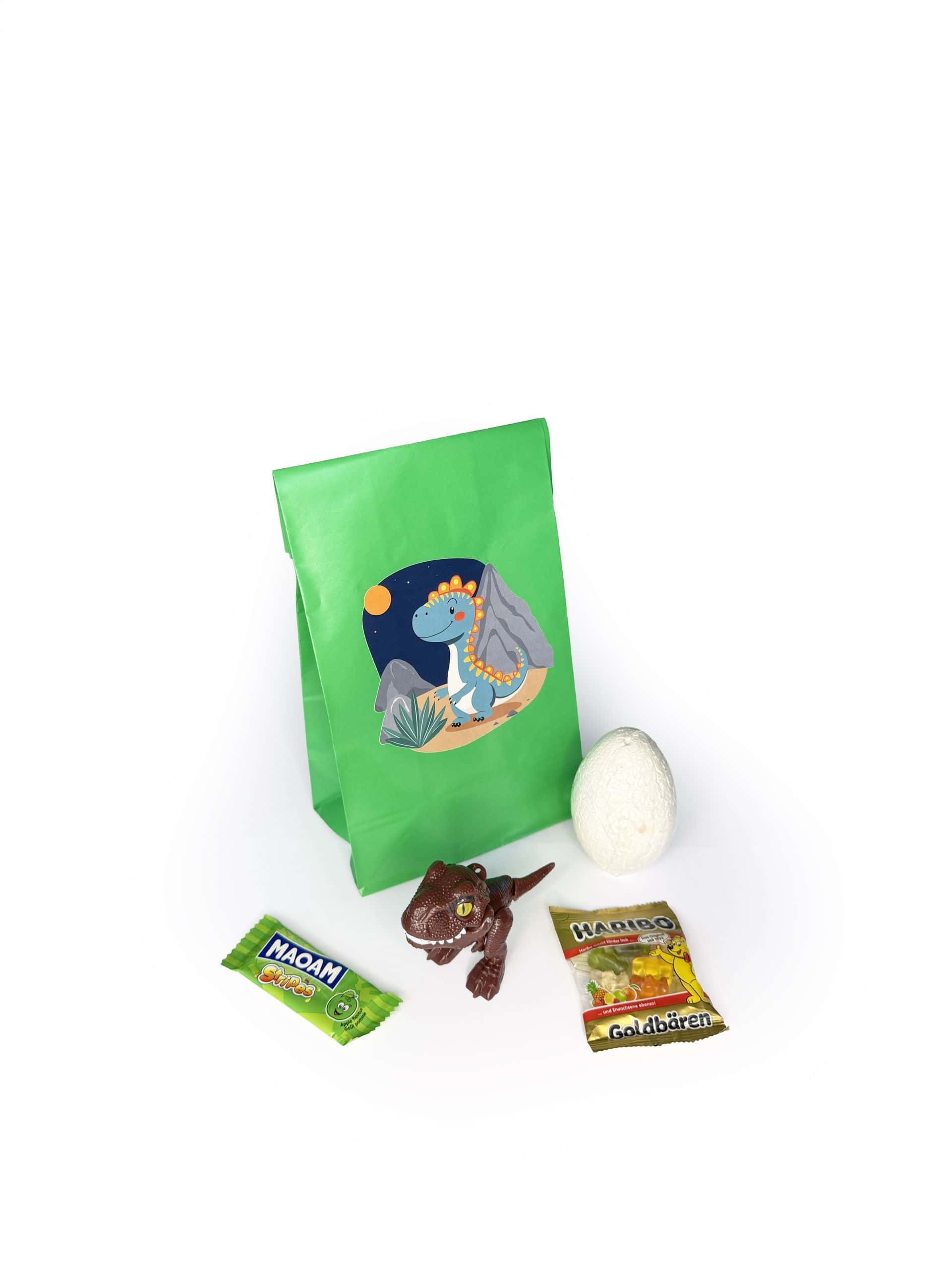Bambelbini Dino Go-Guddi Übersicht Inhalte Größe S